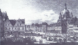 Belotto's Neumarkt von 1750