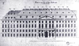 Krubsacius' Entwurf für das neue Sächsische Land- und Steuerhaus