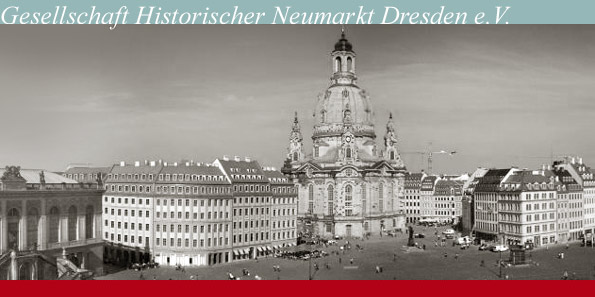 Neumarkt Dresden - Mai 2007 - mit wiederaufgebauter Frauenkirche - ohne Bebauung des Gewandhausareals 
