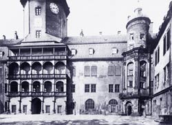 Schloss-Nordflügel- vor dem Umbau durch Dunger